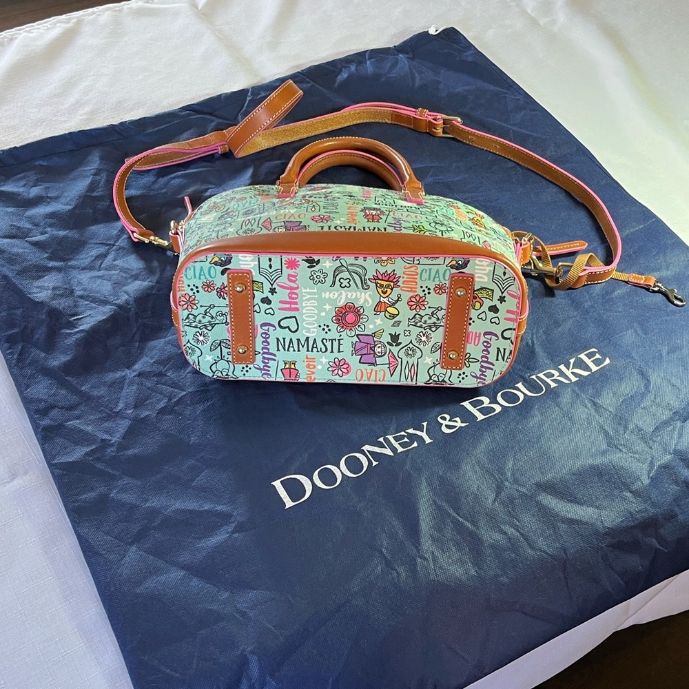 Disney It’s a Small World 2021 Satchel by Dooney & Bourke - Picture 8 of 15